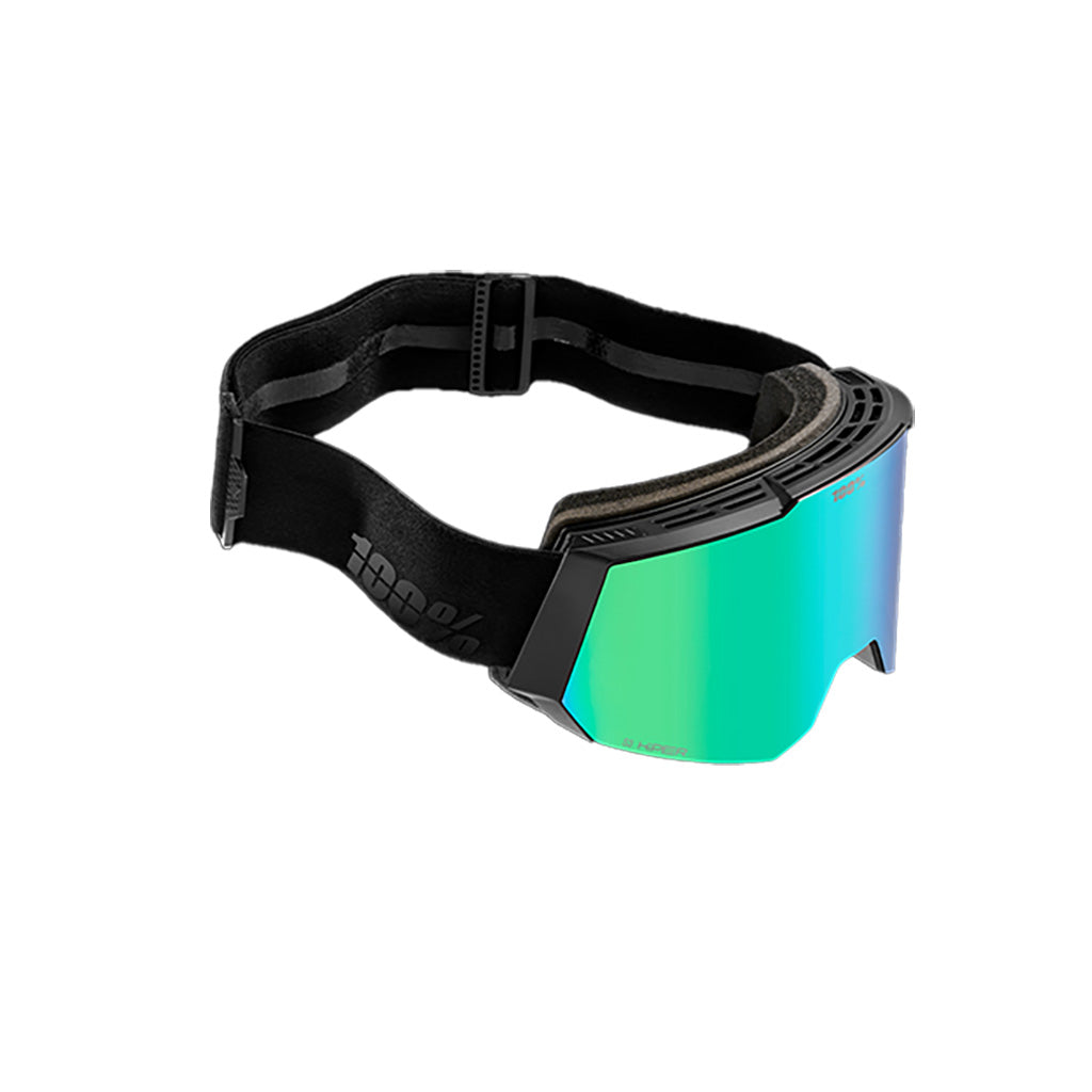 SNOWCRAFT - Black / HiPER Green Mirror