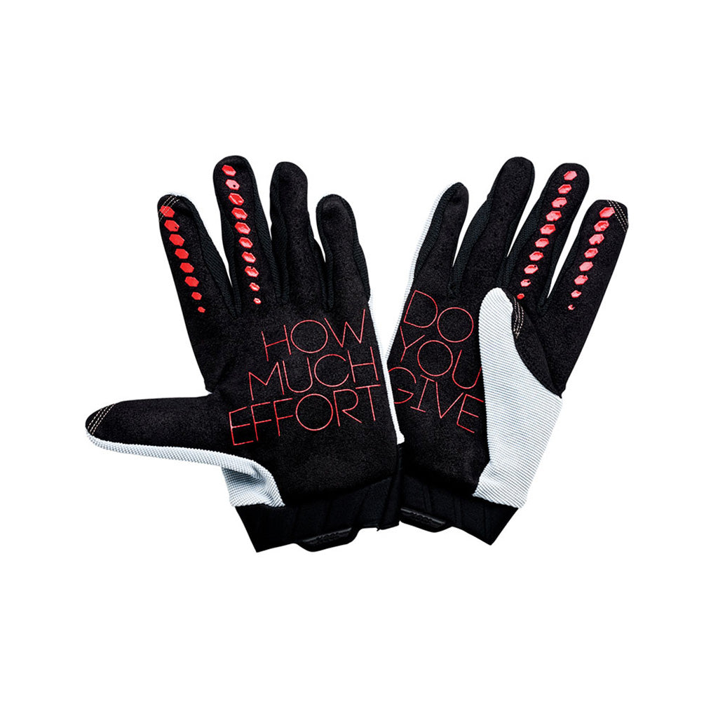 GEOMATIC Gloves Grey/Racer Red