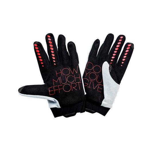 GEOMATIC Gloves Grey/Racer Red