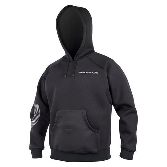 Neo Hoodie Black - Silver Logo