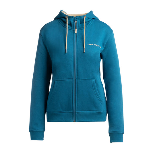 Ws Women'S Sweat Jacket Peacock Blue