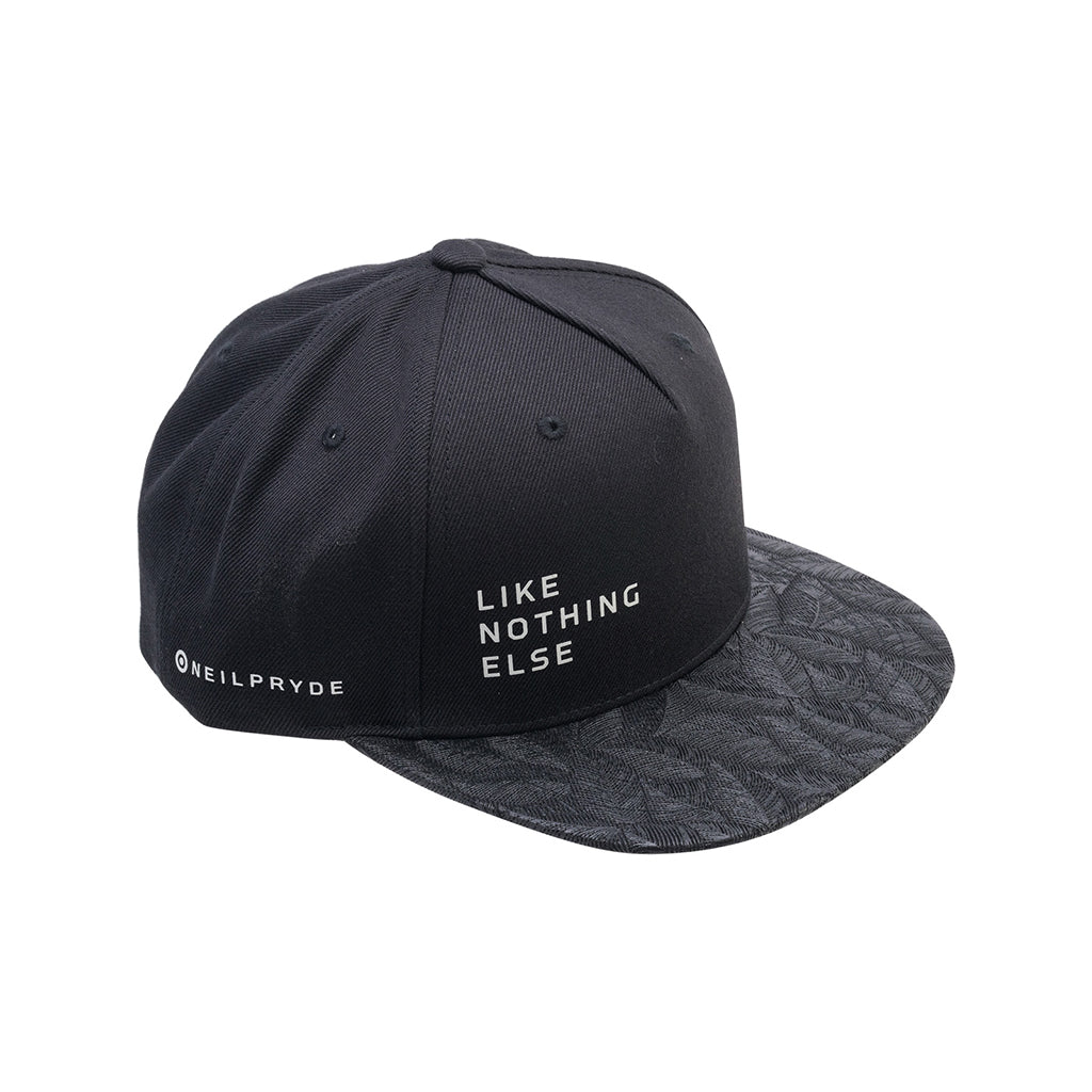 Neilpryde Floral Flat Cap Black