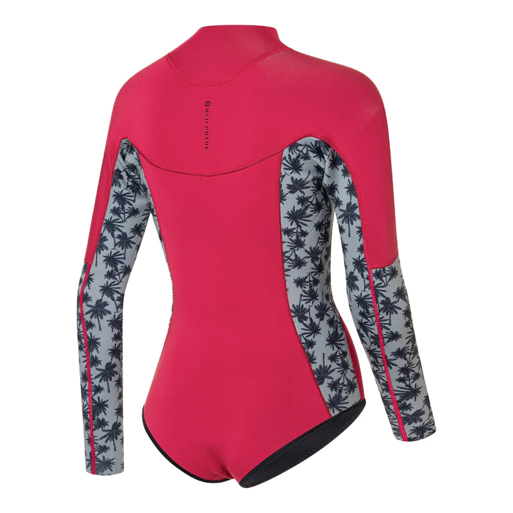 Vamp 2/2 Bikini Cut L/S FZ C4 Raspberry / Palm