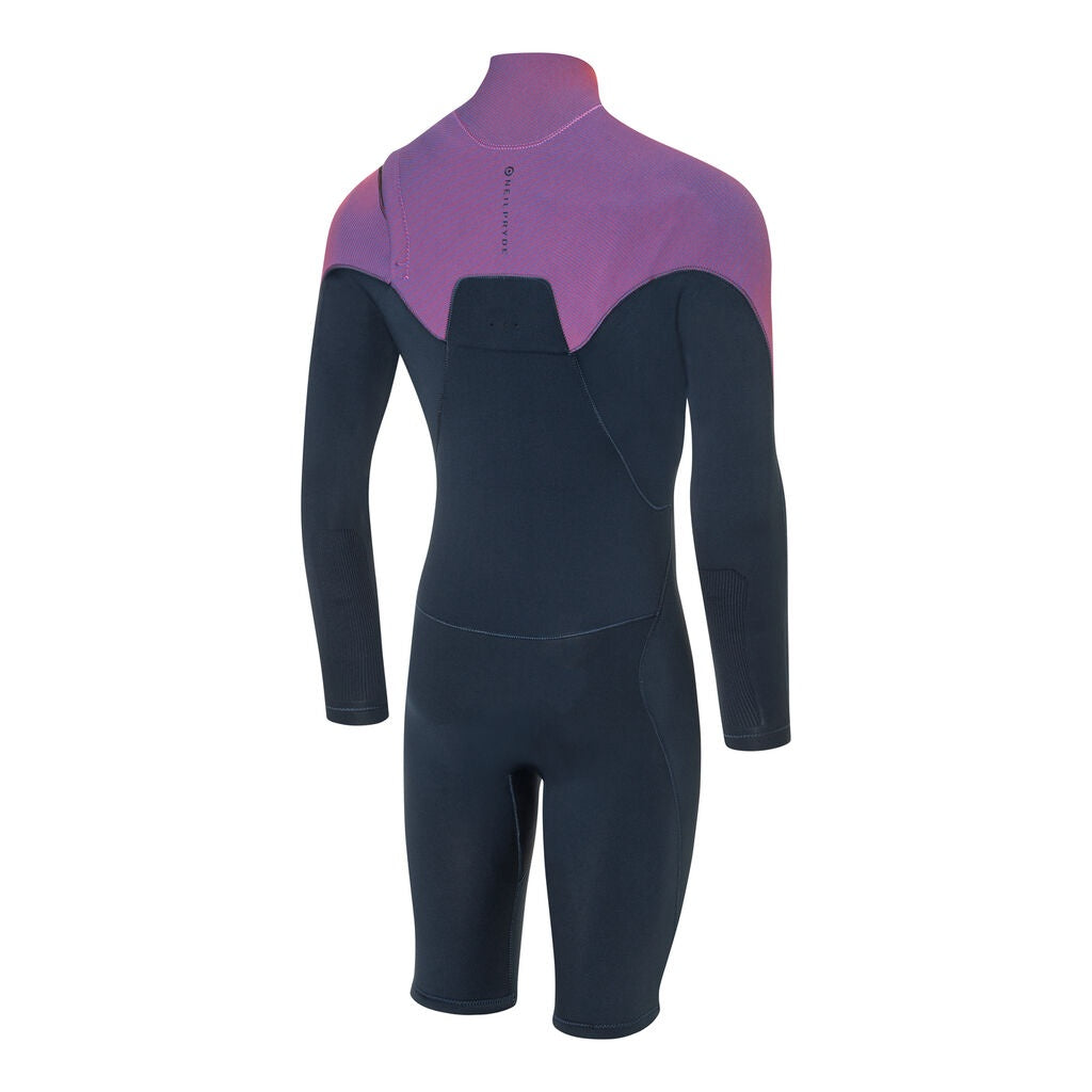 Wizard Prism 3/2 Shorty L/S - C8 Prism Pink/Navy