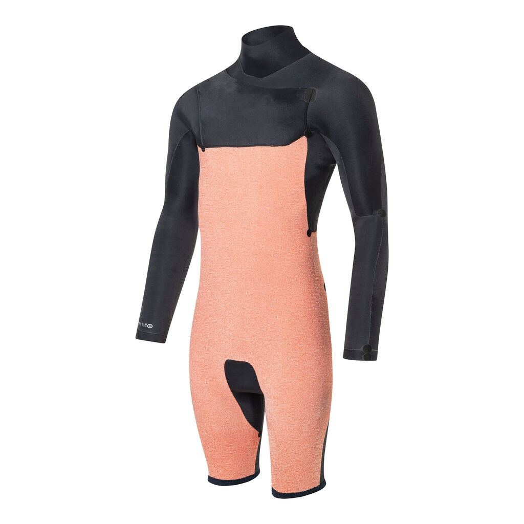 Wizard Prism 3/2 Shorty L/S - C8 Prism Pink/Navy