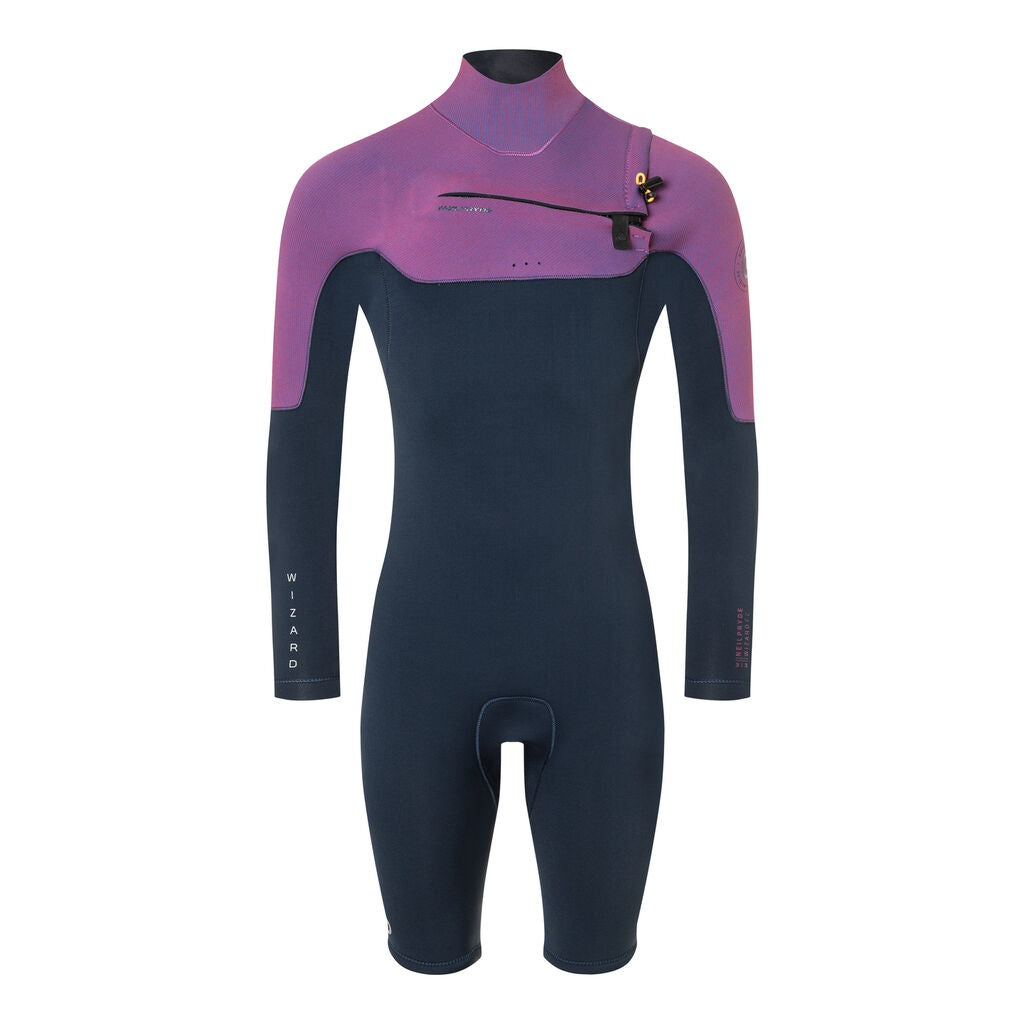 Wizard Prism 3/2 Shorty L/S - C8 Prism Pink/Navy