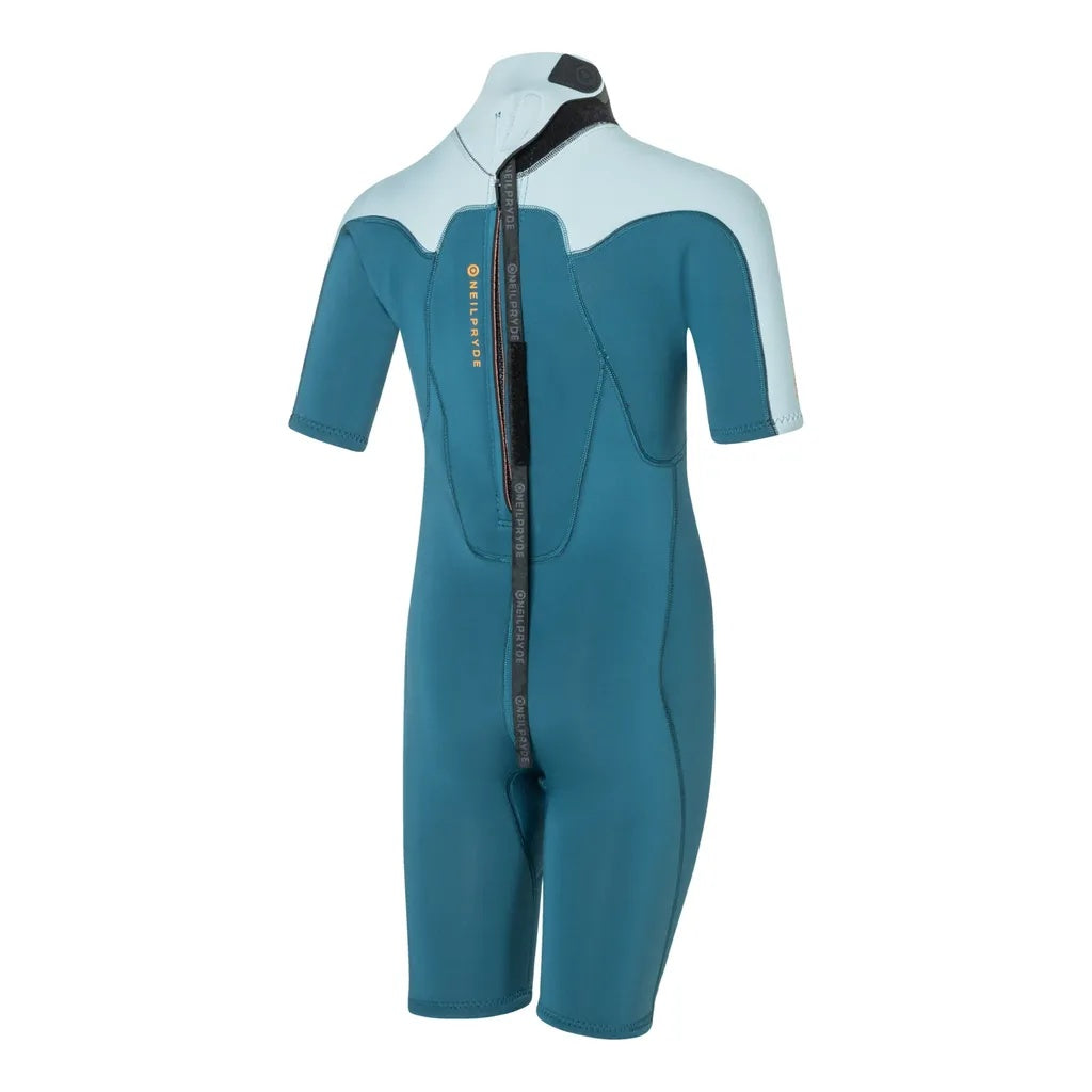 Dolphin 2/2 Shorty S/S FL BZ - C2 Petrol/Light grey-blue