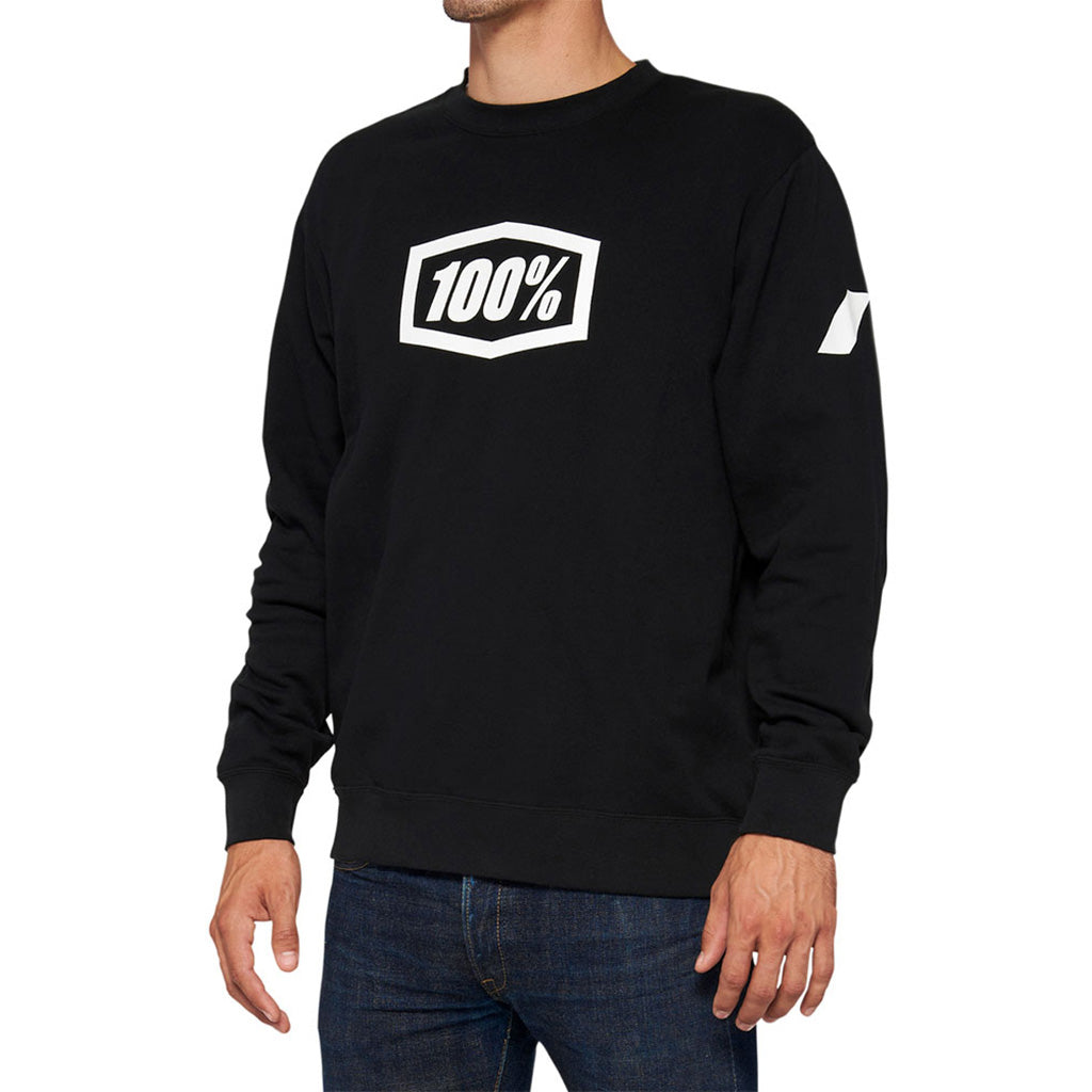 ICON Pullover Crewneck Fleece Black