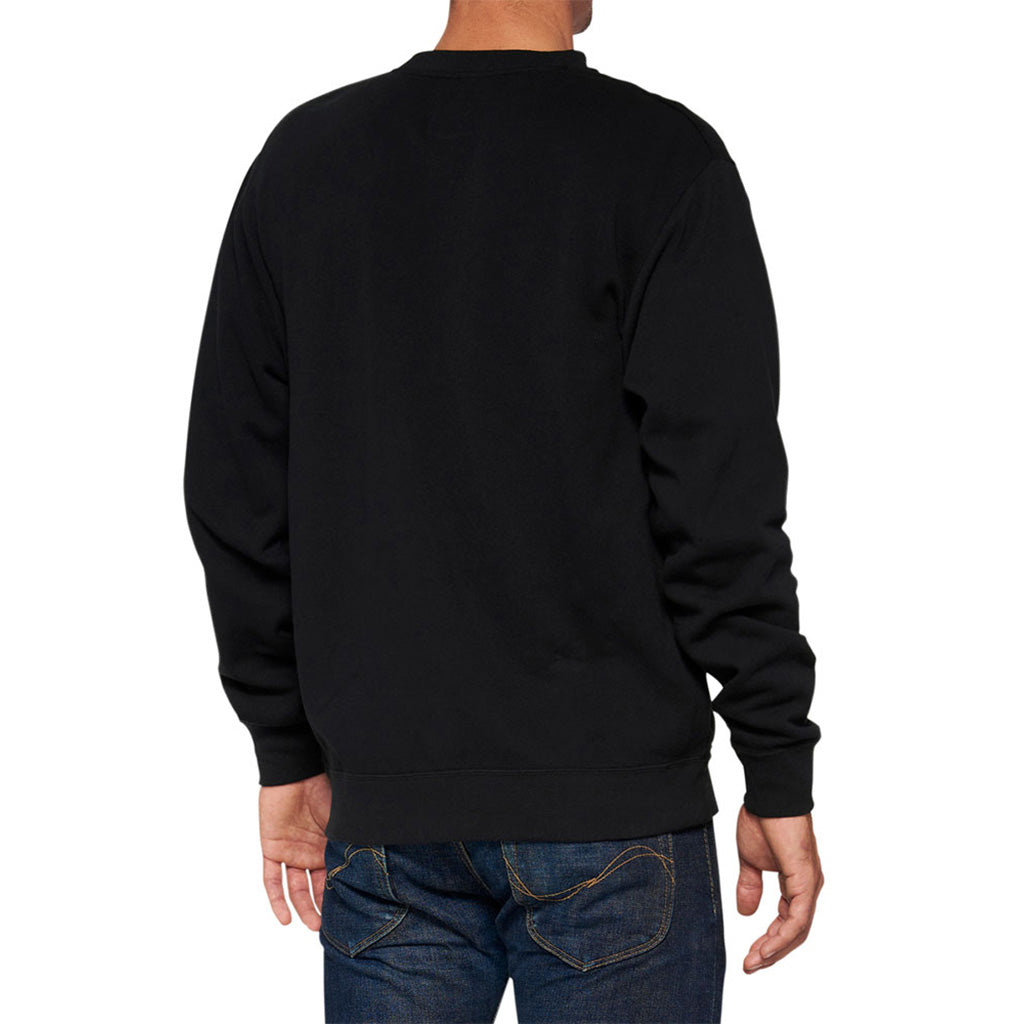 ICON Pullover Crewneck Fleece Black