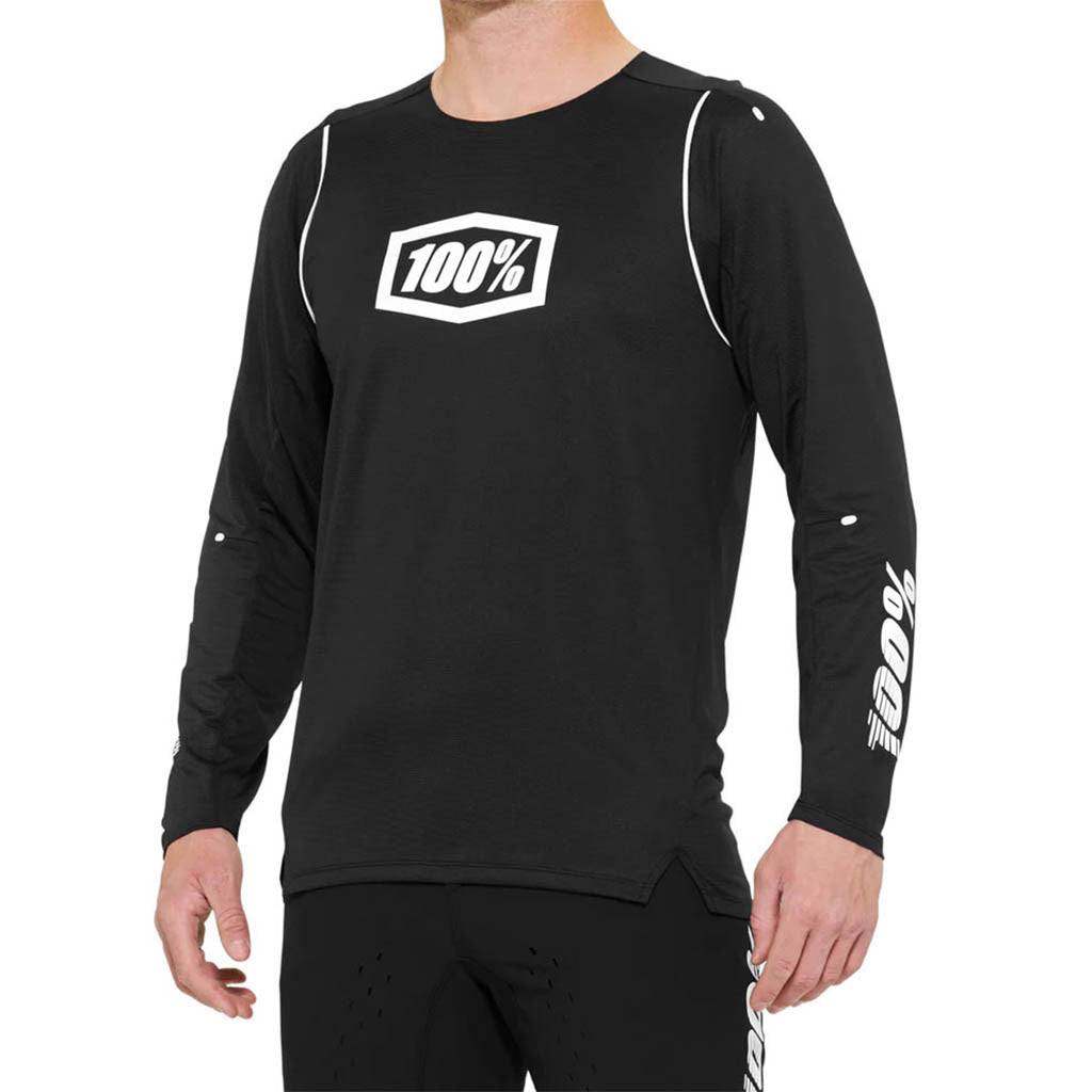 R-CORE-X Long Sleeve Jersey Black