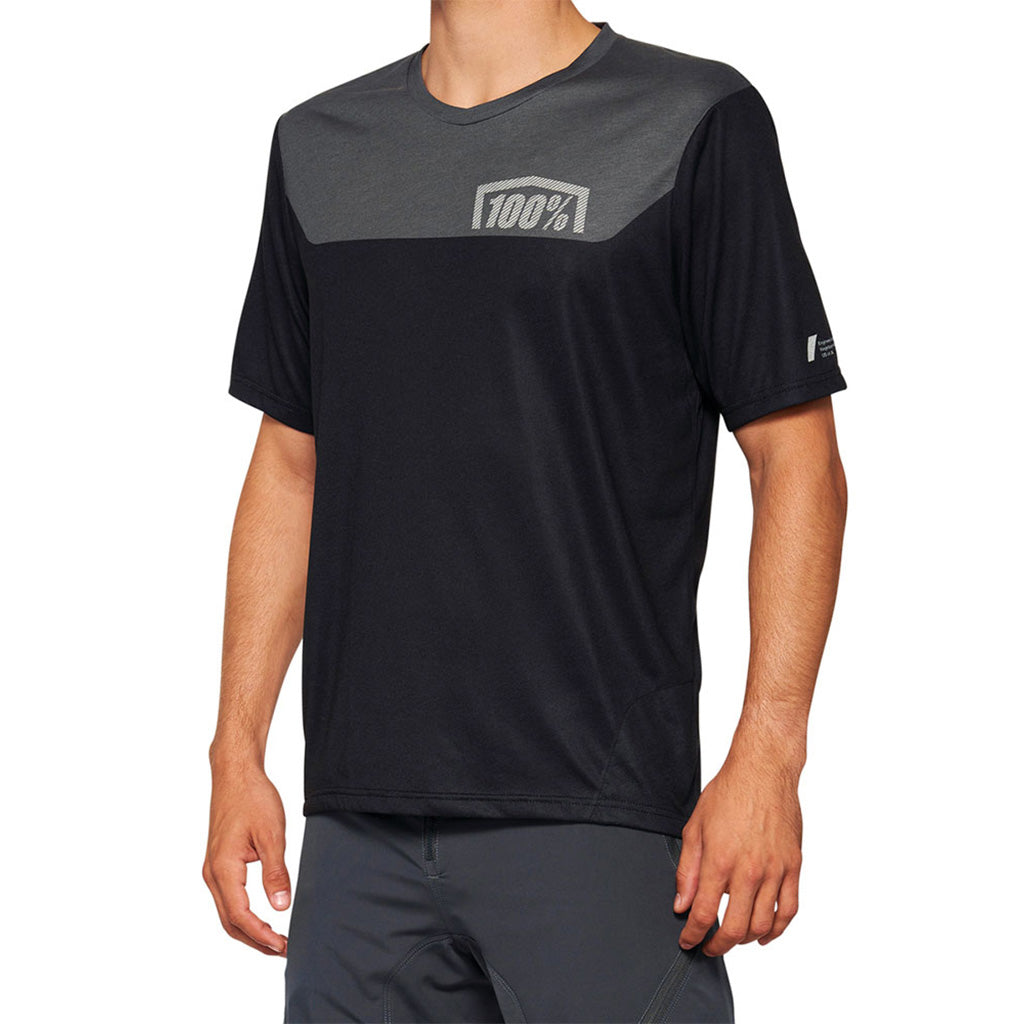 AIRMATIC SS Jersey Black/Charcoal
