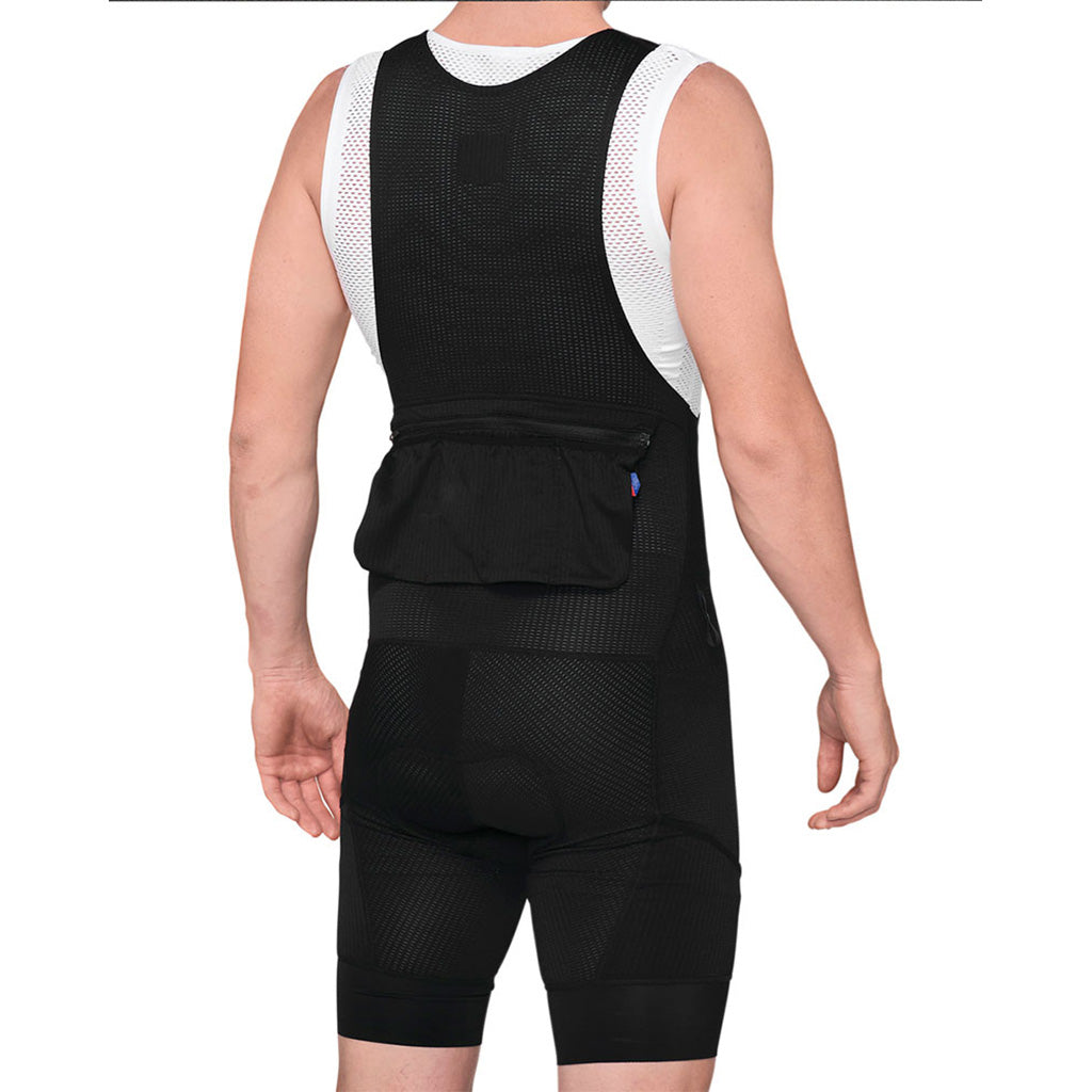 REVENANT Bib Liner Shorts Black