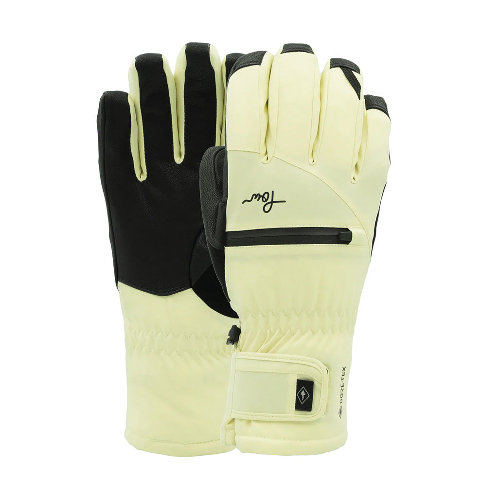 W Cascadia GTX Short Mitt Leather Wax Yellow