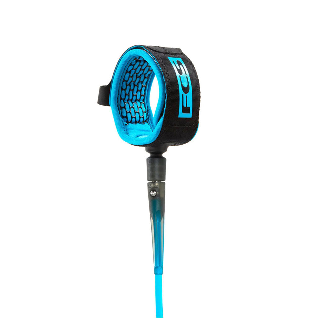 FCS 9' All Round Calf Essential Leash Black/Blue