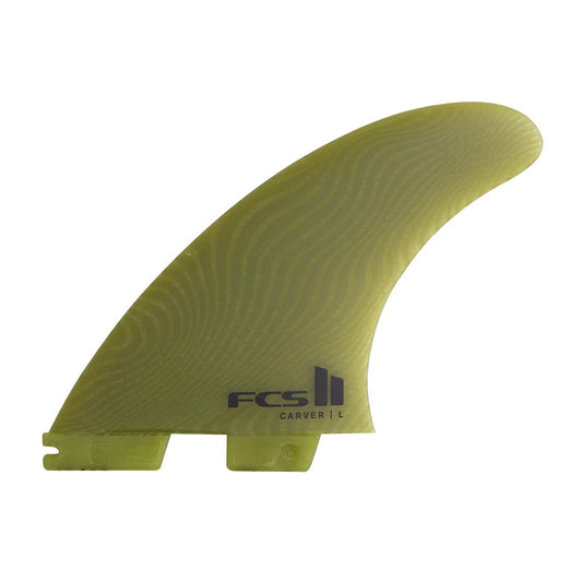 FCS II Carver Neo Glass Medium Eucalyptus Tri Fins