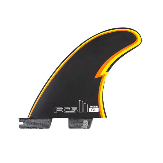 FCS II GL PC Medium Black Tri-Quad Retail Fins