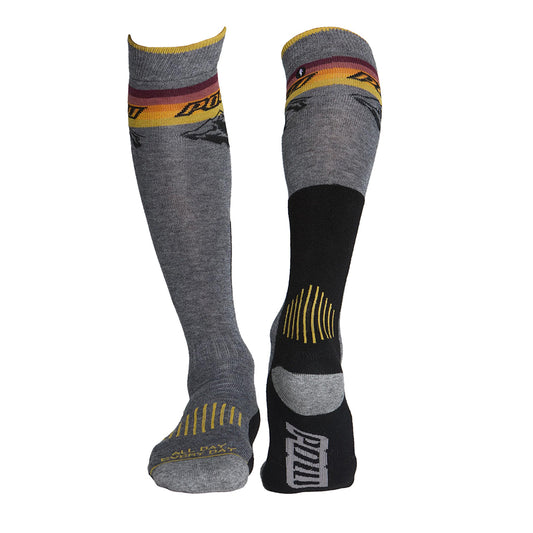 Baker Sock - 2 Pack Charcoal/Black