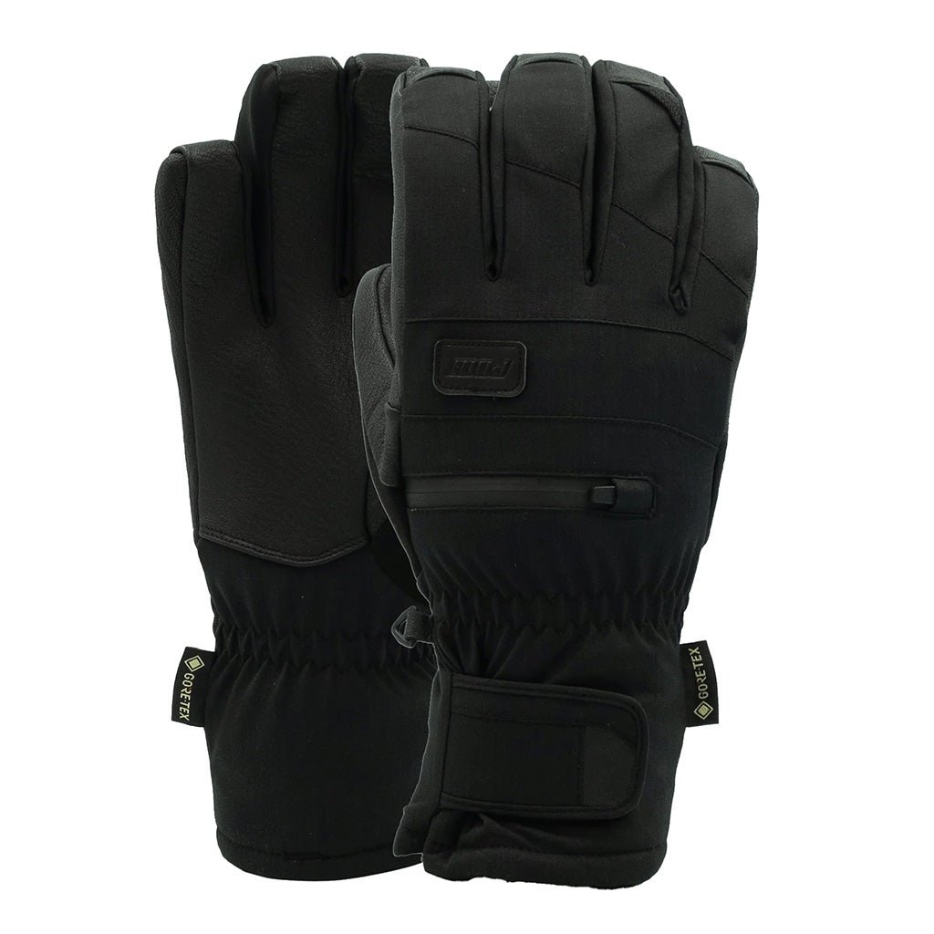 Wayback GTX Short Glove + Leather Black